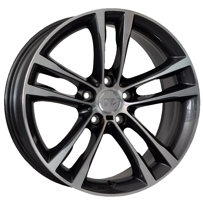 WSP ITALY W681 ACHILLE (R19 9 5X120 40 72,6) ANTHRACITE POLISHED