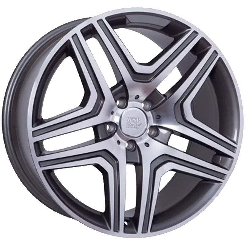 WSP ITALY W766 AMG NERO (19 8,5 5x112 60 66,6) ANTHRACITE POLISHED