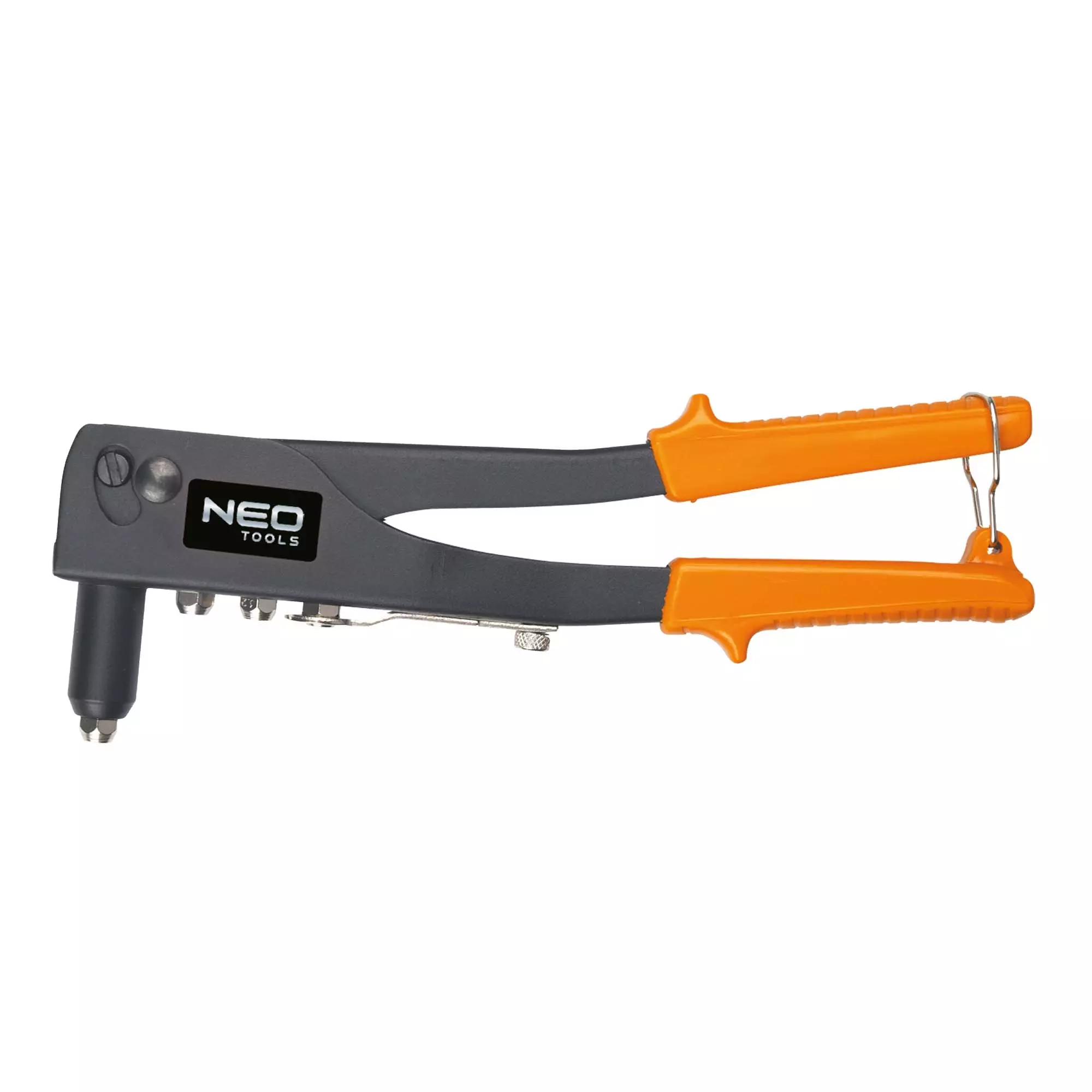 Заклепочник NEO TOOLS для сталевих та алюмінієвих заклепок 2,4/3,2/4,0/4,8 мм (18-101-1)