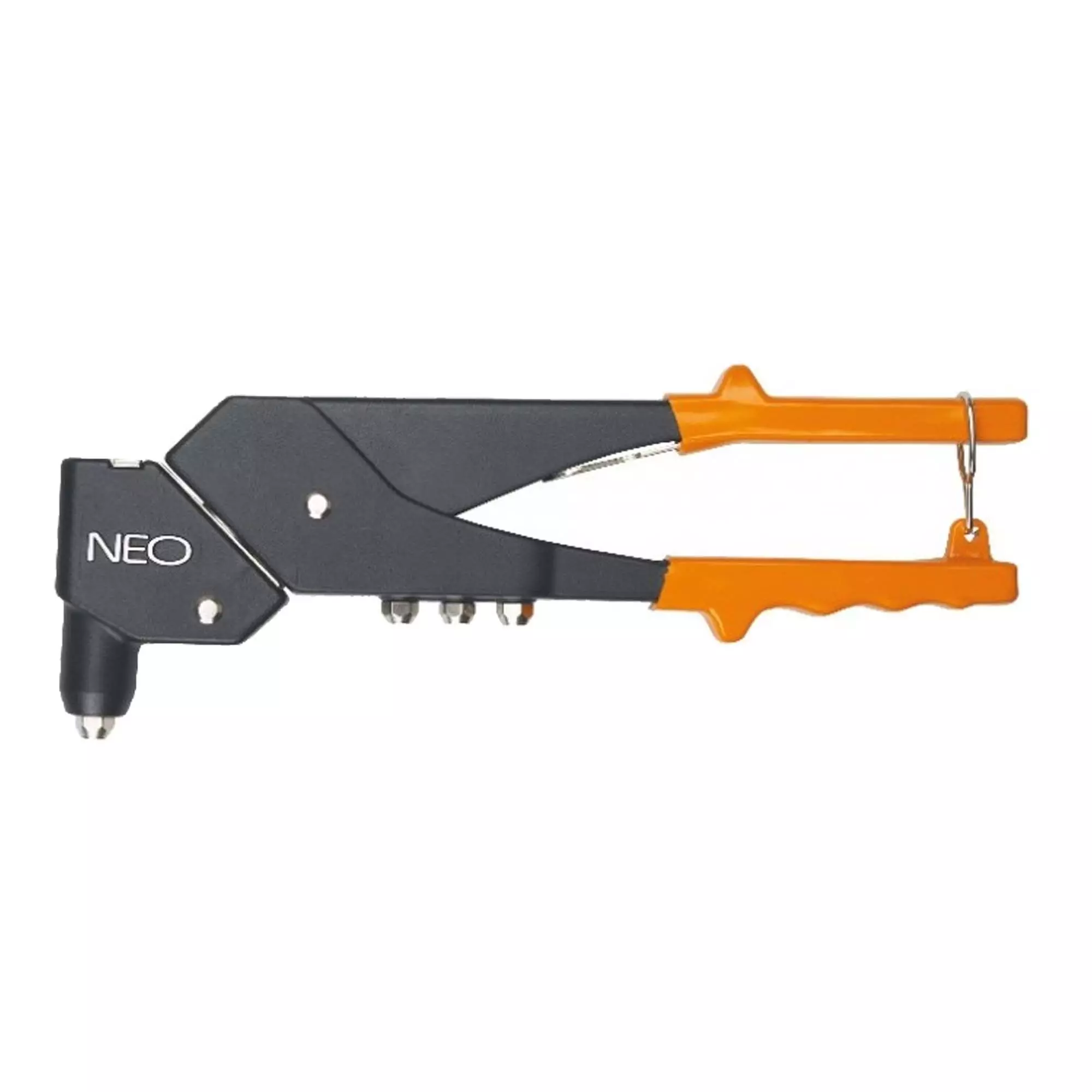 Заклепочник NEO TOOLS для сталевих та алюмінієвих заклепок 2,4/3,2/4,0/4,8 мм (18-102-1) Заклепочник NEO TOOLS для сталевих та алюмінієвих заклепок 2,4/3,2/4,0/4,8 мм (18-102-1)