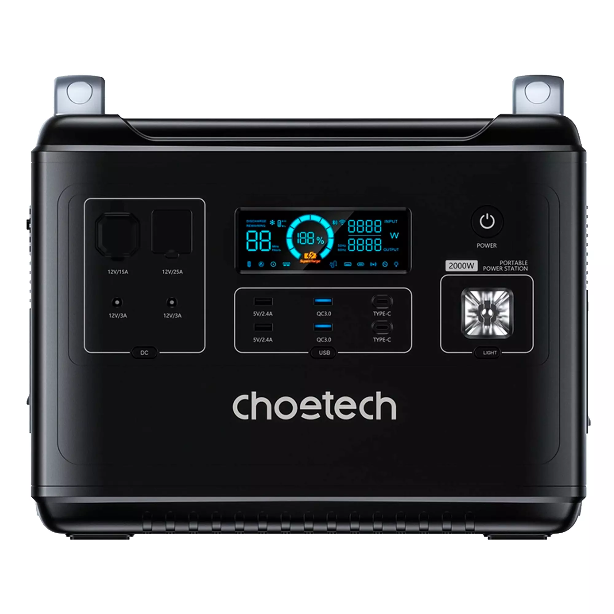 Зарядная станция Choetech 2000W Portable Power Station (BS006)
