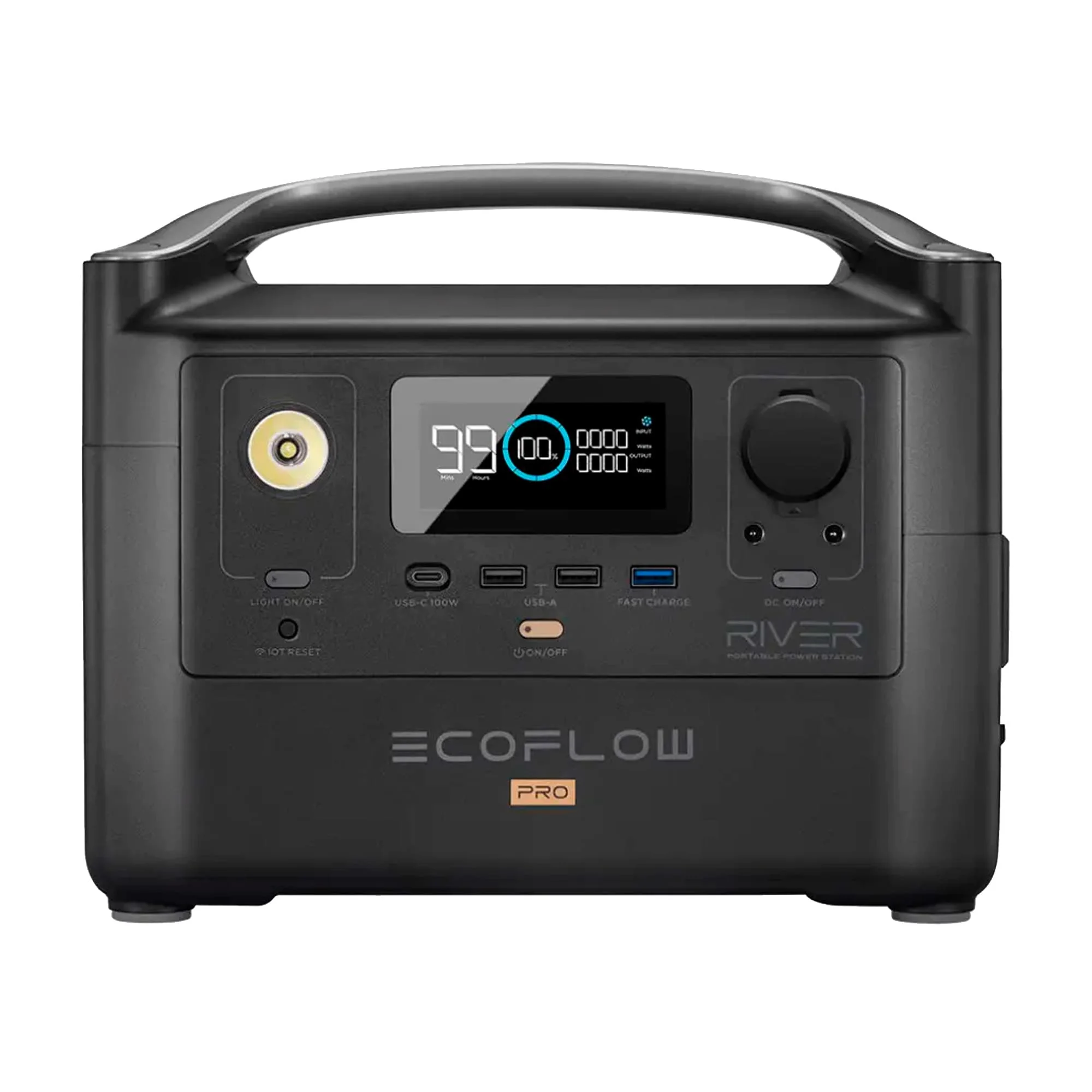 Зарядная станция EcoFlow RIVER Pro 720Wh 200000mAh 600W (EFRIVER600PRO) (PB930418)