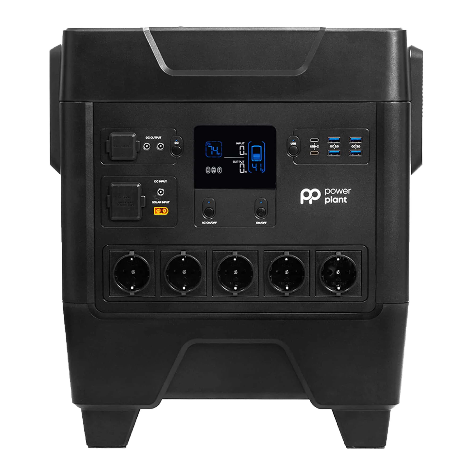 Зарядная станция PowerPlant HS3600 3248Wh 902222mAh 3600W (PB930876)