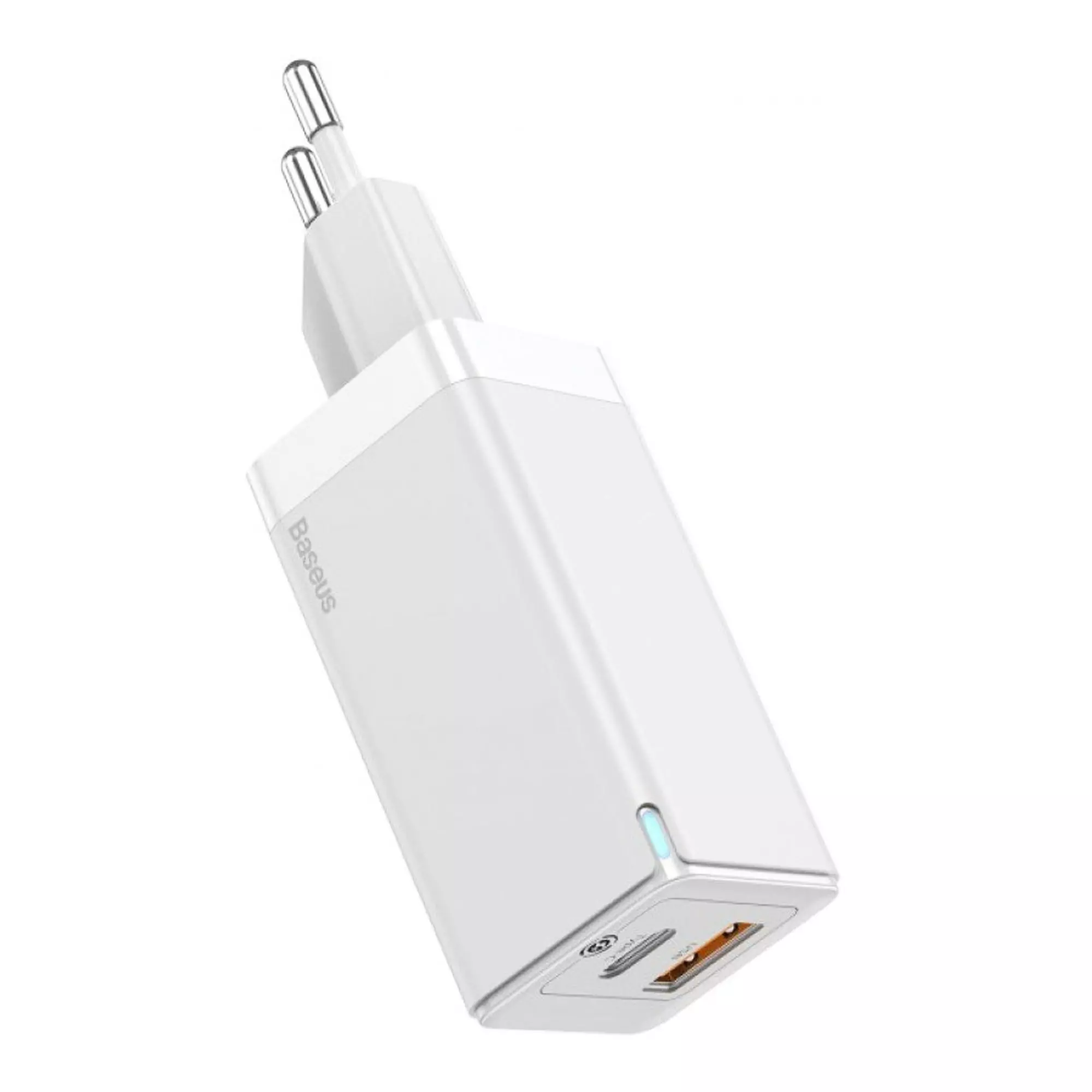 Зарядний пристрій Baseus GaN2 Lite QC C+U 65W білий (CCGAN2L-B02) Зарядний пристрій Baseus GaN2 Lite QC C+U 65W білий (CCGAN2L-B02)