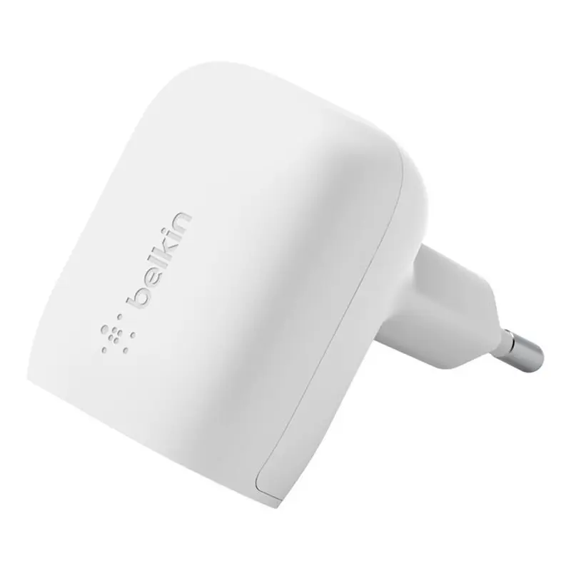 Зарядний пристрій Belkin Home Charger 20W Power Delivery Port USB-C white (WCA006VFWH) Зарядний пристрій Belkin Home Charger 20W Power Delivery Port USB-C white (WCA006VFWH)