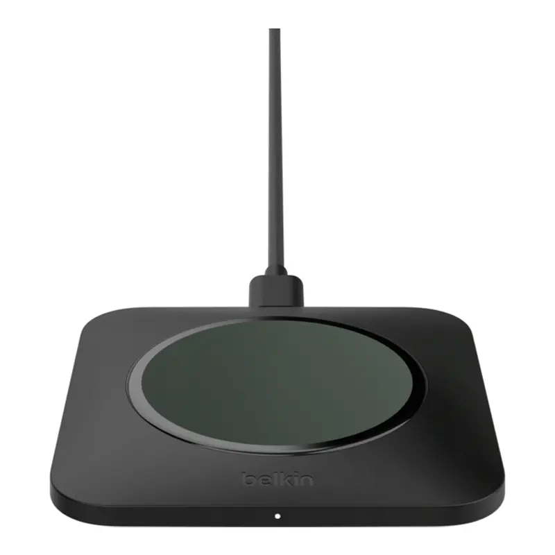Зарядное устройство беспроводное Belkin 15Вт Pad Easy Align черный (WIA007VFBK) Зарядное устройство беспроводное Belkin 15Вт Pad Easy Align черный (WIA007VFBK)