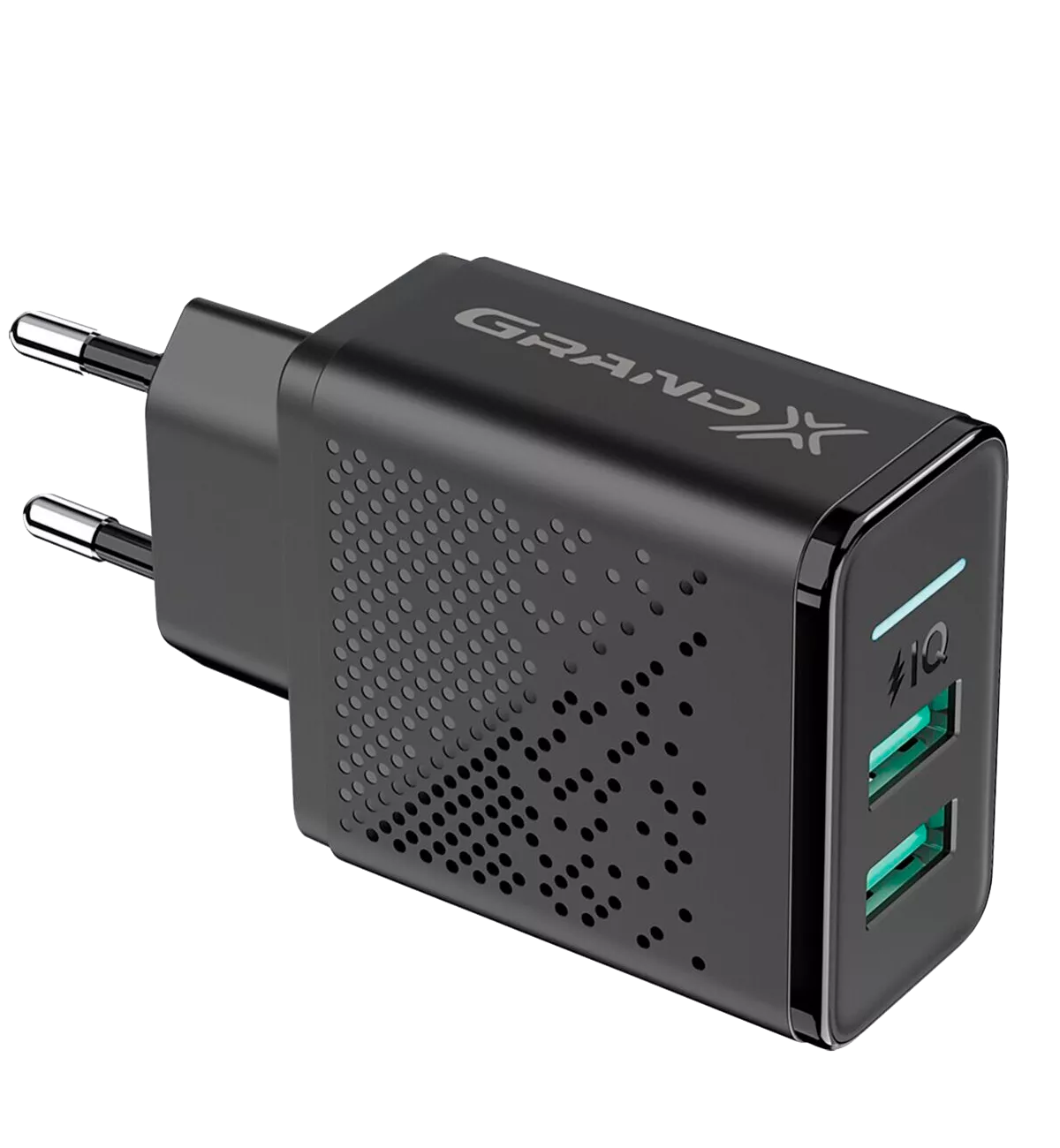 Зарядное устройство Grand-X 2USB 5V 3,1A с защитой от перегрузки (CH-60) Зарядное устройство Grand-X 2USB 5V 3,1A с защитой от перегрузки (CH-60)