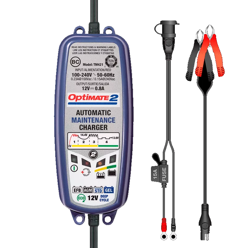 Зарядное устройство OptiMate 2 (TM420) Зарядное устройство OptiMate 2 (TM420)