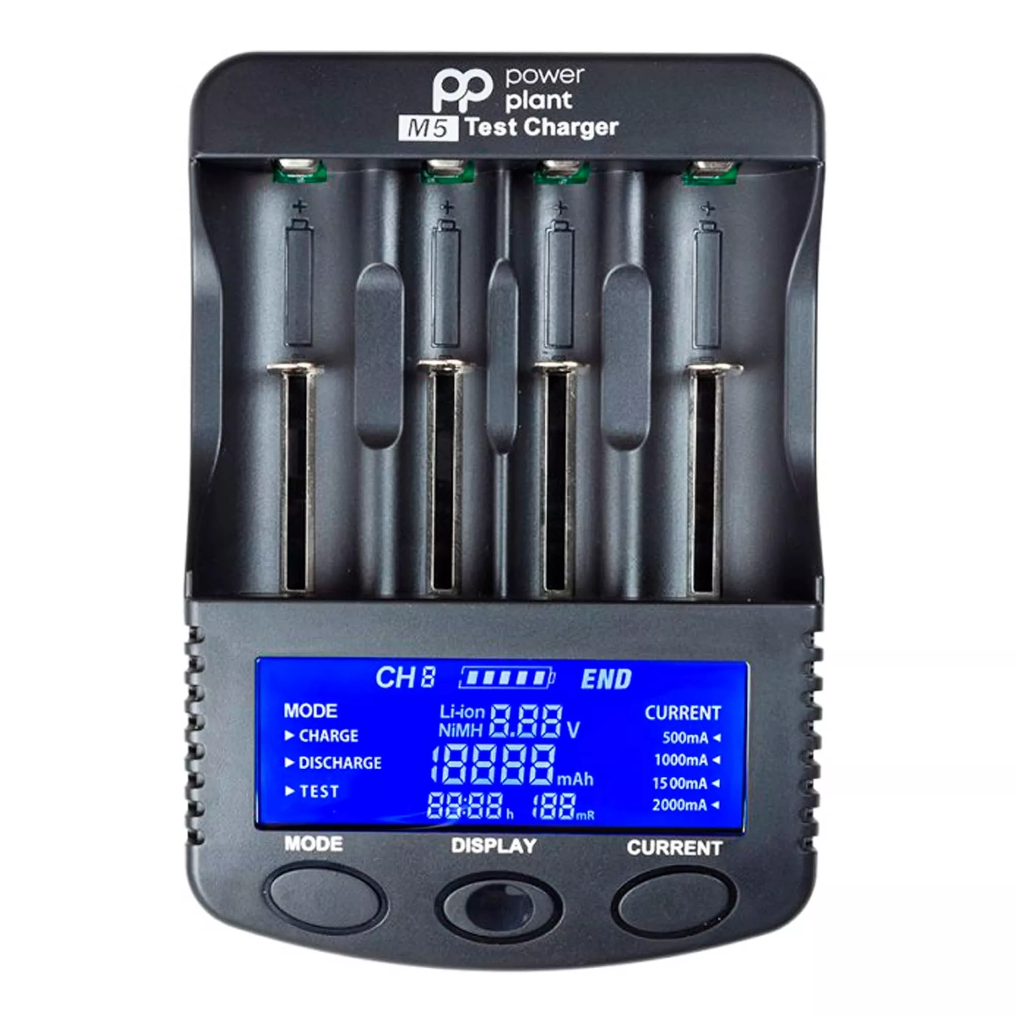 Зарядное устройство PowerPlant для аккумуляторов AA, AAA/ PP-EU100 (AA620081) Зарядное устройство PowerPlant для аккумуляторов AA, AAA/ PP-EU100 (AA620081)