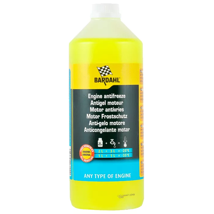 Антифриз Bardahl Engine Anttifreeze G12+ желтый 1л (7111) Антифриз Bardahl Engine Anttifreeze G12+ желтый 1л (7111)