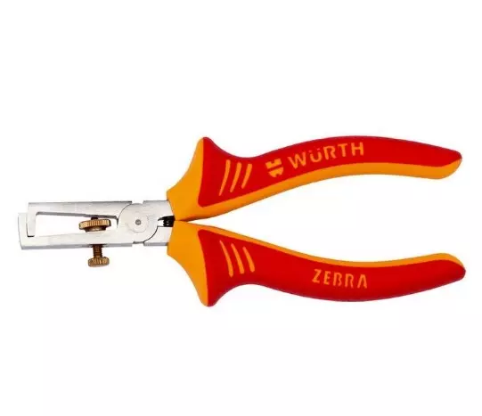 Кліщі для зняття ізоляції WURTH RED LINE, VDE, 160mm (0577201570) Кліщі для зняття ізоляції WURTH RED LINE, VDE, 160mm (0577201570)