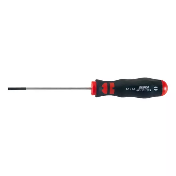 Отвертка WURTH ZEBRA®, шлиц, 0,4X2,5X75 (0613231725) Отвертка WURTH ZEBRA®, шлиц, 0,4X2,5X75 (0613231725)