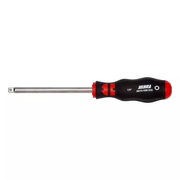 Викрутка WURTH ZEBRA®,  з квадратом 1/4"для торцевих ключів, додат. привід 1/4", 110мм (0613430310)