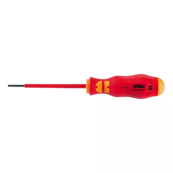 Отвертка WURTH VDE ZEBRA®, плоский шлиц, 1,6X8X200 (0613631082) Отвертка WURTH VDE ZEBRA®, плоский шлиц, 1,6X8X200 (0613631082)