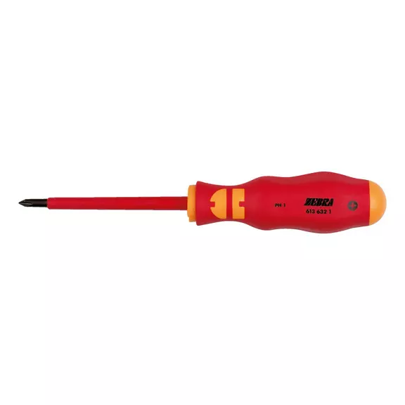 Отвертка WURTH VDE ZEBRA® крестовая, PH3X150 (06136323) Отвертка WURTH VDE ZEBRA® крестовая, PH3X150 (06136323)