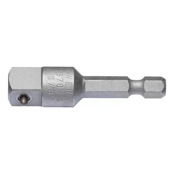 Переходник WURTH DIN 7428 E 6.3 4KT-1/4" 4KT-3/8" 50 мм (0614176727) Переходник WURTH DIN 7428 E 6.3 4KT-1/4" 4KT-3/8" 50 мм (0614176727)