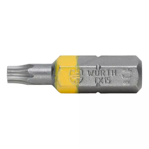 Бита WURTH TX15 C 6.3 1/4" 25 мм (06143115) Бита WURTH TX15 C 6.3 1/4" 25 мм (06143115)