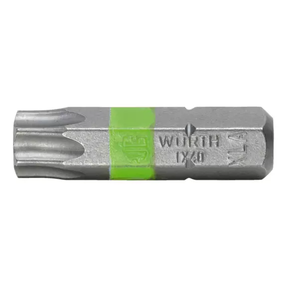 Бита WURTH TX40 C 6.3 1/4" 26 мм (06143140) Бита WURTH TX40 C 6.3 1/4" 26 мм (06143140)