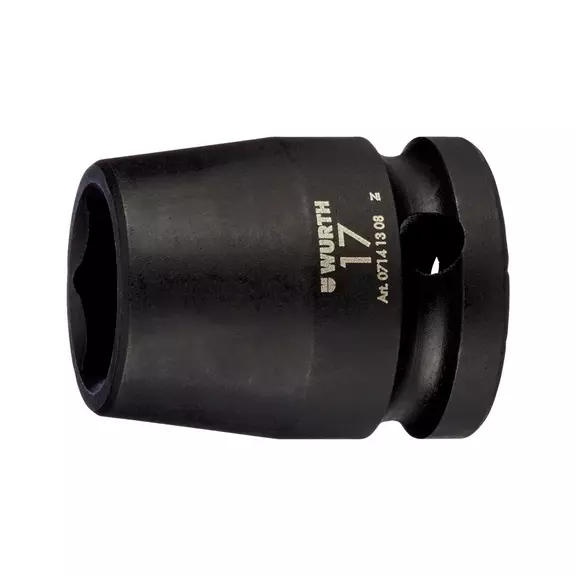 Головка торцевая ударная WURTH короткая 1/2" SHORT-WS13 (07141305)