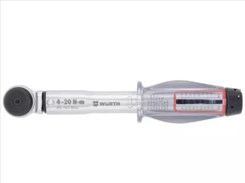 Динамометричний ключ WURTH 1/4" 4-20Нм (0714720020)