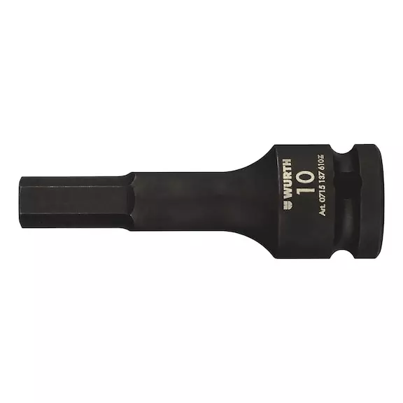 Ключ торцевой WURTH ударный 1/2" 19мм (0715137619) Ключ торцевой WURTH ударный 1/2" 19мм (0715137619)