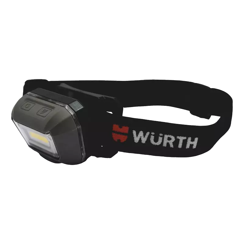 Налобный фонарь с аккумулятором WURTH LED, USB-C (0827809638)