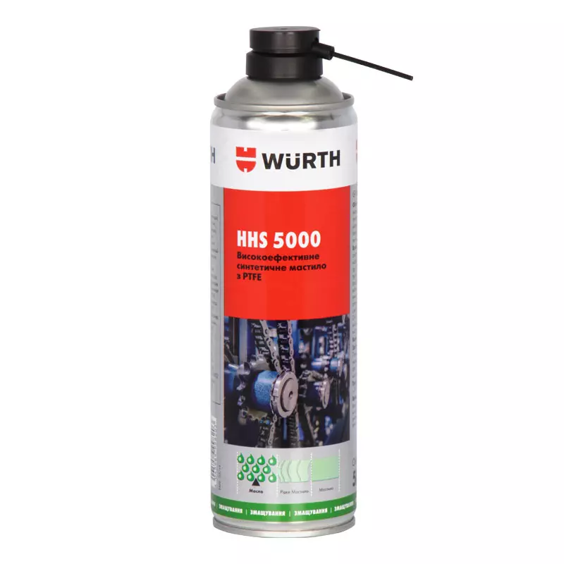 Консистентная смазка WURTH HHS® 5000 высокотемпературная 500МЛ (08931063) Консистентная смазка WURTH HHS® 5000 высокотемпературная 500МЛ (08931063)