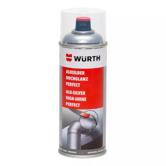Спрей Алюминий серебро WURTH PERFECT 400 мл (0893114119)