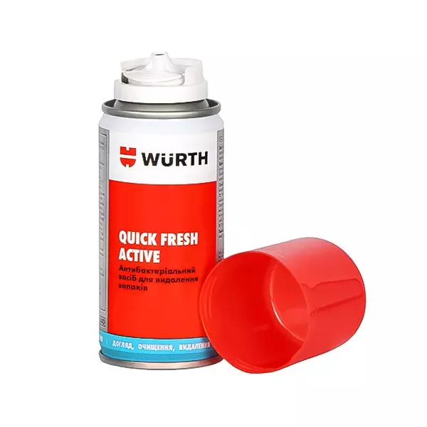 Антибактеріальний засіб WURTH QUICK FRESH ACTIVE, 100мл (0893764650)