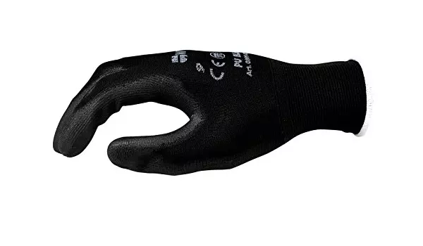 Перчатки защитные WURTH Spec-PU-Black, полиуретановое покрытие, р.9 (0899401159)
