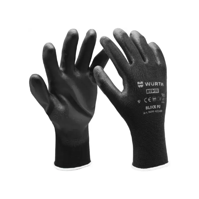Защитные перчатки WURTH Black PU размер 11 (0899402411)