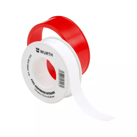 Стрічка для герметизації WURTH різьблення з PTFE 12х12мх0,08 (0985030165) Стрічка для герметизації WURTH різьблення з PTFE 12х12мх0,08 (0985030165)