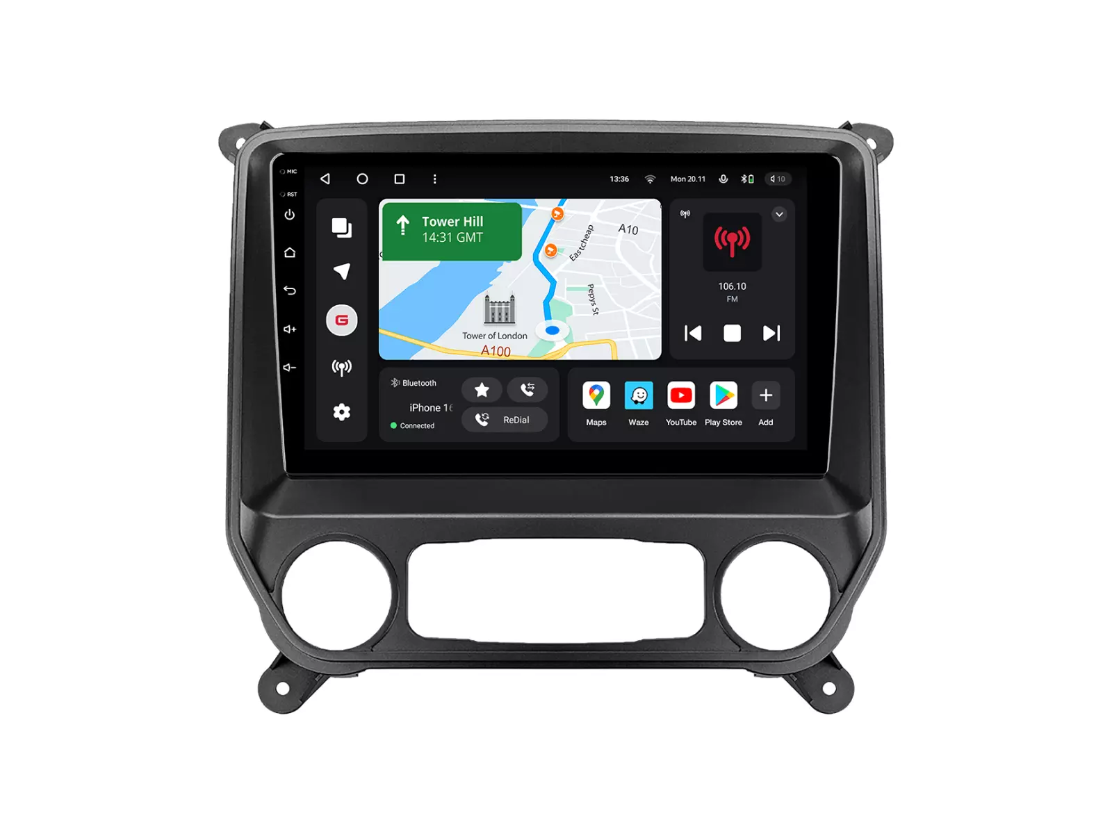 Мультимедийная автомобильная система Gazer T6010-K2XX PRO MAX для Chevrolet Silverado 3 (GMTK2) 2013-2019 38477 Мультимедийная автомобильная система Gazer T6010-K2XX PRO MAX для Chevrolet Silverado 3 (GMTK2) 2013-2019 38477