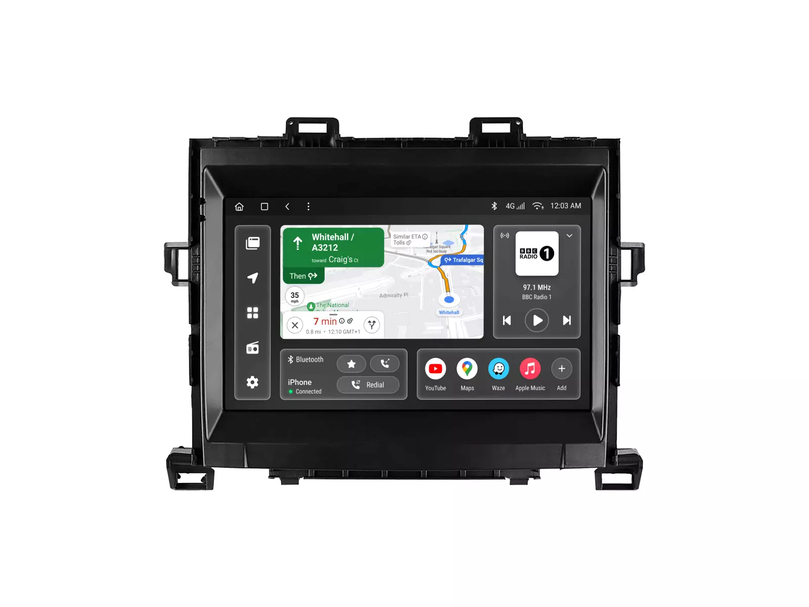 Мультимедийная автомобильная система Gazer T6009-AH20 PRO MAX для Toyota Alphard 2 (AH20) 2008-2014 45675