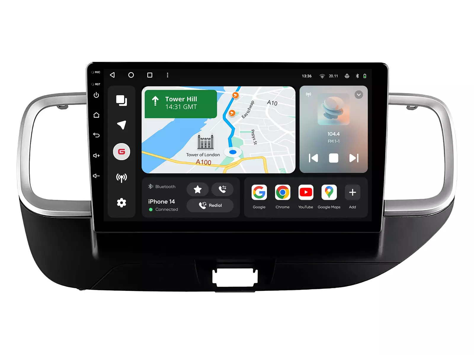 Мультимедийная автомобильная система Gazer T6010-QX PRO MAX для Hyundai Venue (QX) 2019-2020 40065 Мультимедийная автомобильная система Gazer T6010-QX PRO MAX для Hyundai Venue (QX) 2019-2020 40065