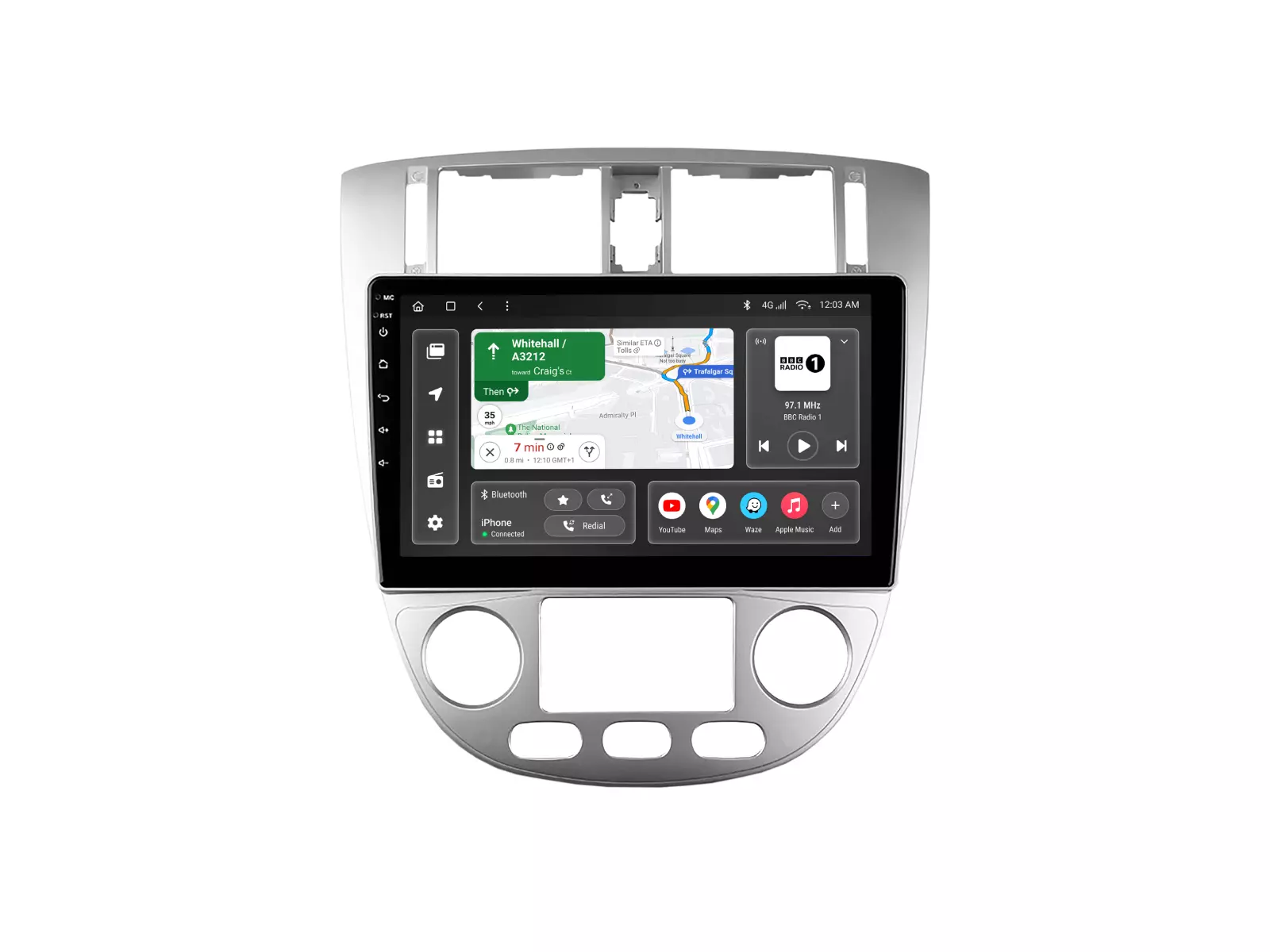 Мультимедийная автомобильная система Gazer T6510-J200 PRO MAX для Daewoo Gentra 2 2013-2015 38665