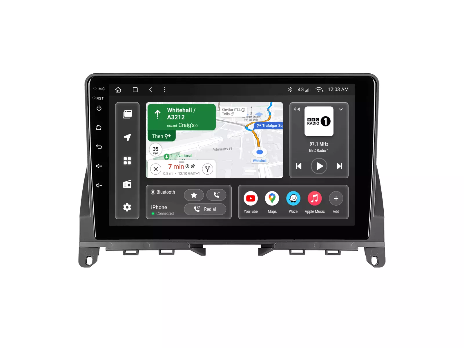 Мультимедийная автомобильная система Gazer T6009-W204 PRO для Mercedes-Benz C-Class 3 (W204, S204) 2006-2011 80034 Мультимедийная автомобильная система Gazer T6009-W204 PRO для Mercedes-Benz C-Class 3 (W204, S204) 2006-2011 80034