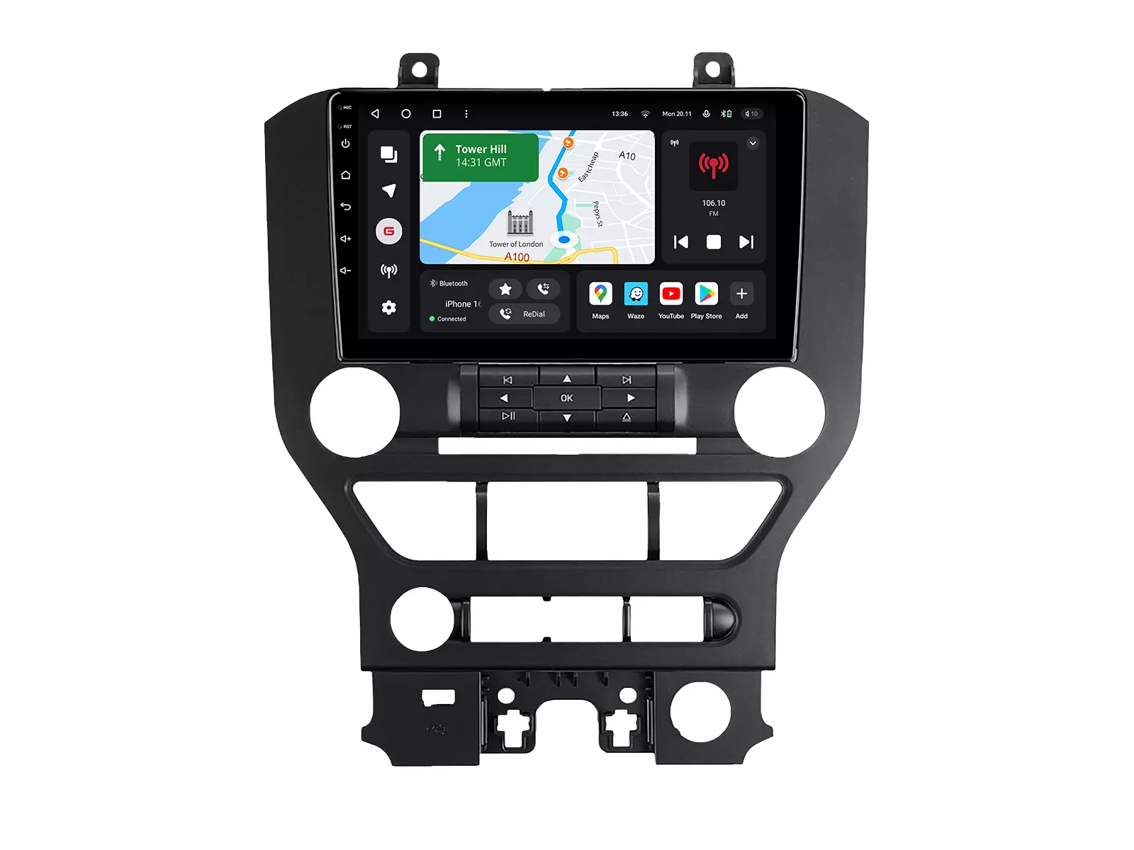 Мультимедийная автомобильная система Gazer T6009-S550 для Ford Mustang VI S550 2014-2021 78332 Мультимедийная автомобильная система Gazer T6009-S550 для Ford Mustang VI S550 2014-2021 78332