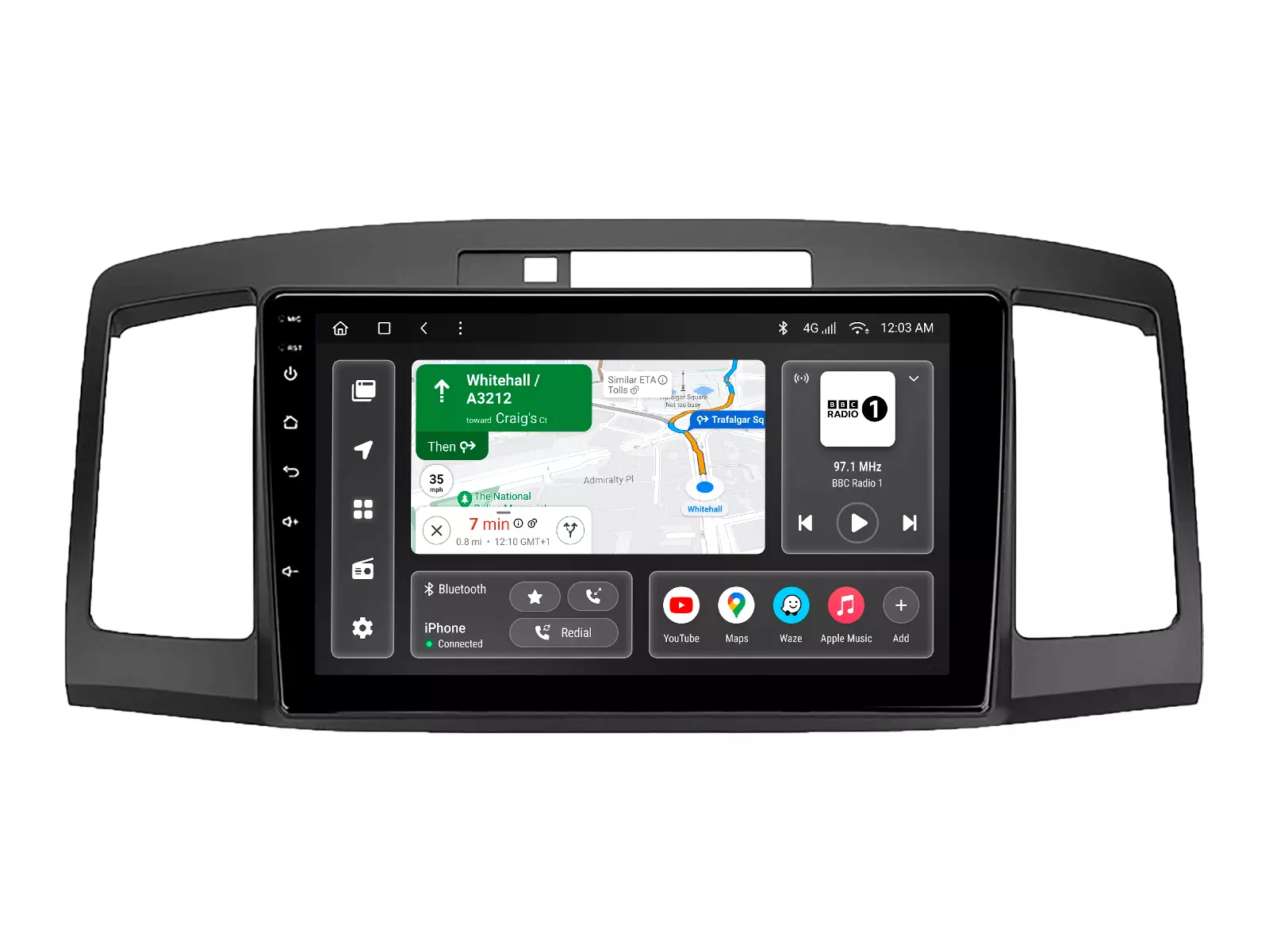 Мультимедійна автомобільна система Gazer T6009-T240 до Toyota Premio, Allion (T240) 2001-2007 78392 Мультимедійна автомобільна система Gazer T6009-T240 до Toyota Premio, Allion (T240) 2001-2007 78392