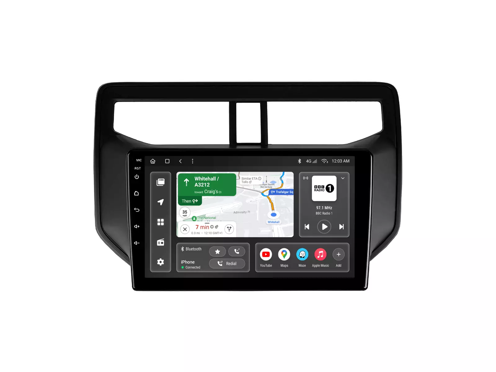 Мультимедійна автомобільна система Gazer T6009-F800 PRO до Toyota Rush (F800) 2017-2020 79496 Мультимедійна автомобільна система Gazer T6009-F800 PRO до Toyota Rush (F800) 2017-2020 79496