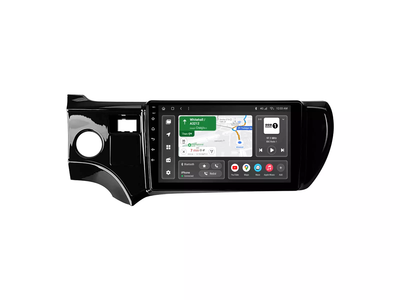 Мультимедийная автомобильная система Gazer T6009-NHP10 для Toyota Aqua (NHP10) 2011-2017 78222 Мультимедийная автомобильная система Gazer T6009-NHP10 для Toyota Aqua (NHP10) 2011-2017 78222
