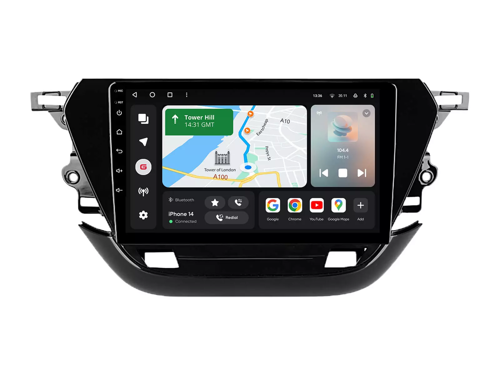 Мультимедийная автомобильная система Gazer T6009-CMP PRO MAX для Opel Corsa F 2019-2023 143864 Мультимедийная автомобильная система Gazer T6009-CMP PRO MAX для Opel Corsa F 2019-2023 143864