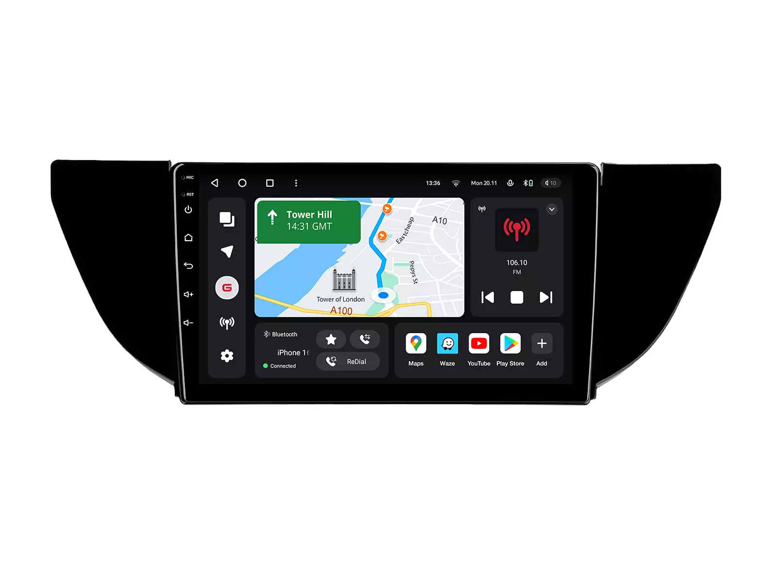 Мультимедийная автомобильная система Gazer T6009-FE/H для Geely GS, Emgrand EC7 1 2016-2020 77948 Мультимедийная автомобильная система Gazer T6009-FE/H для Geely GS, Emgrand EC7 1 2016-2020 77948