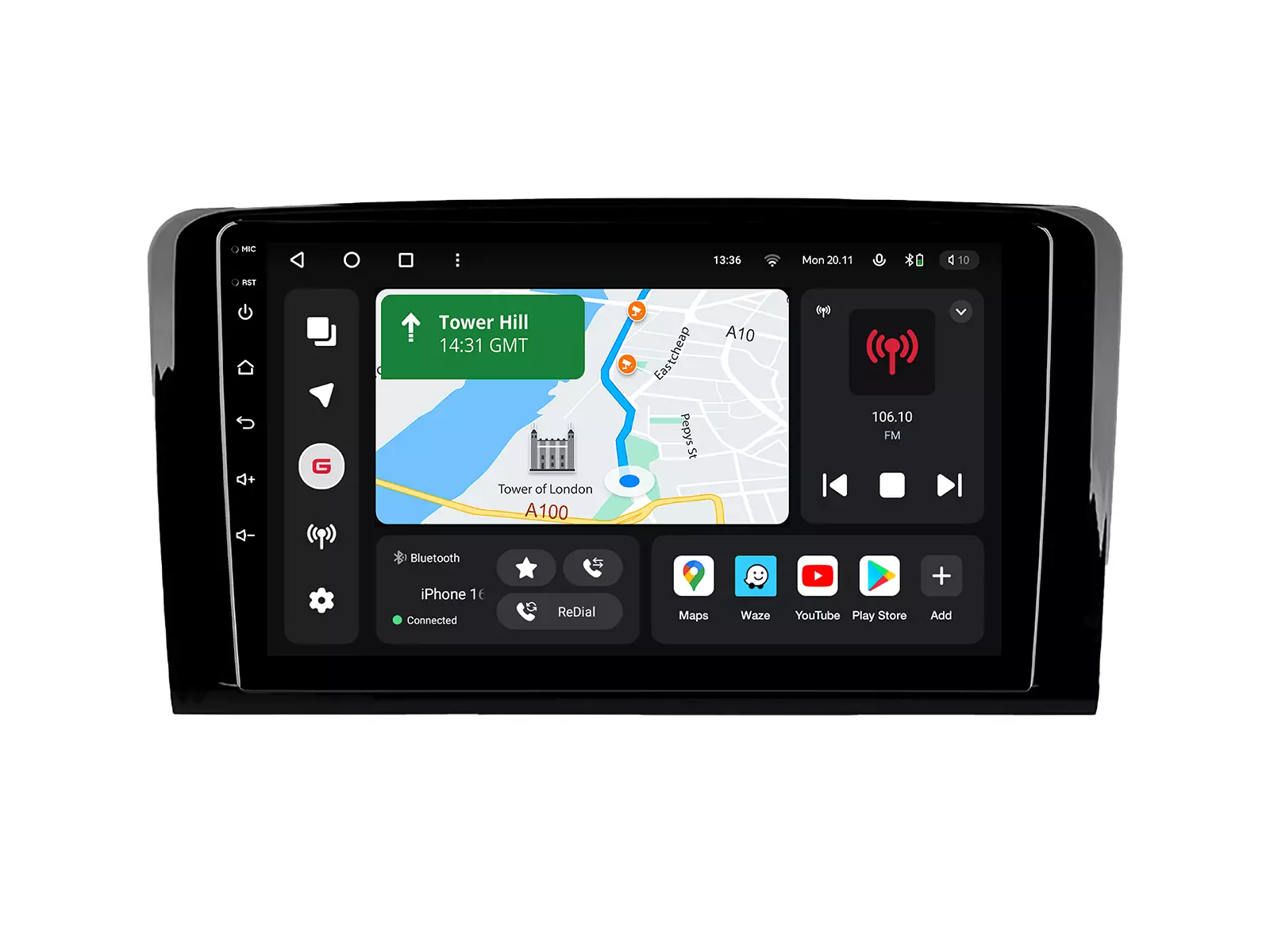 Мультимедійна автомобільна система Gazer T6009-W164 до Mercedes-Benz ML, GL, ML350, GL320 (W164, X164) 2005-2009 78468 Мультимедійна автомобільна система Gazer T6009-W164 до Mercedes-Benz ML, GL, ML350, GL320 (W164, X164) 2005-2009 78468