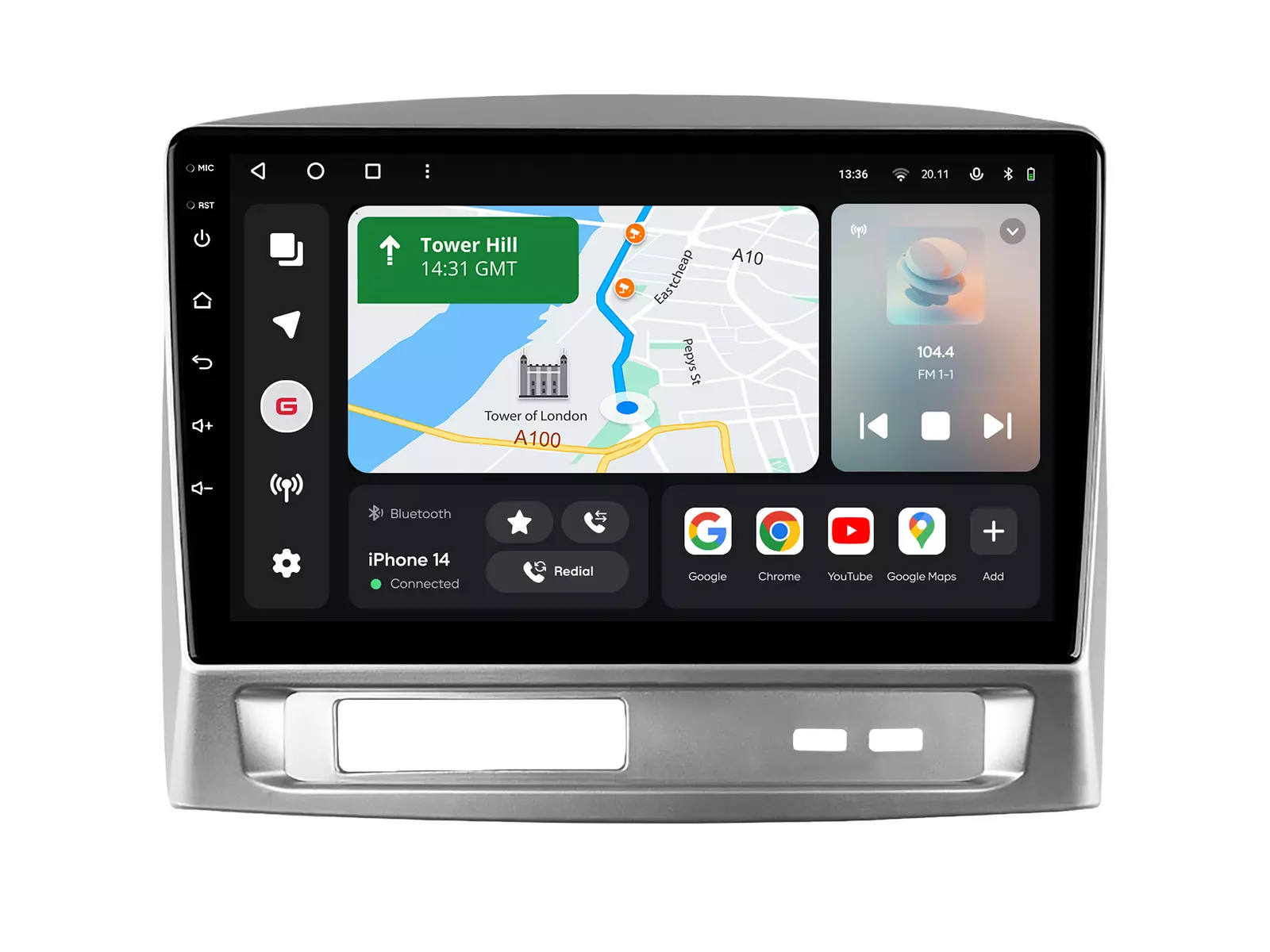 Мультимедийная автомобильная система Gazer T6009-KK PRO MAX для Geely MK 1 2006-2013 39023 Мультимедийная автомобильная система Gazer T6009-KK PRO MAX для Geely MK 1 2006-2013 39023
