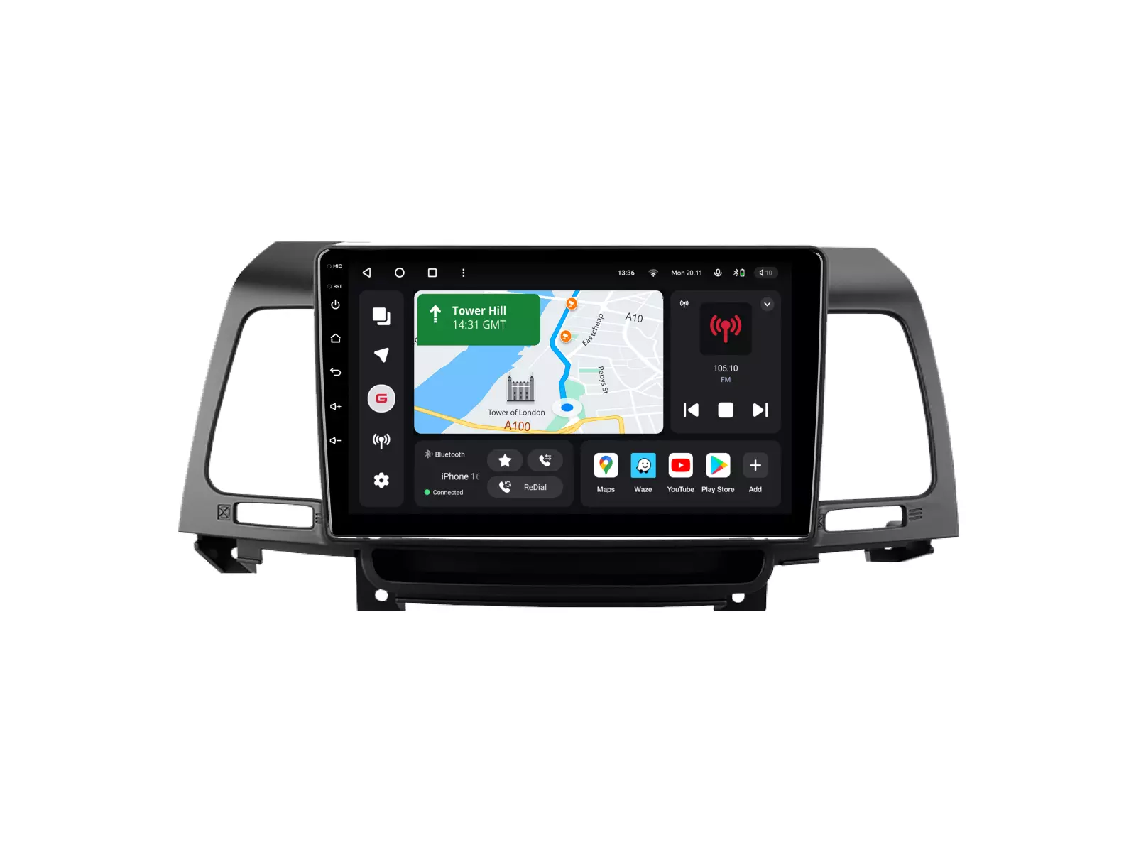 Мультимедийная автомобильная система Gazer T6009-KGH PRO для Kia Opirus (GH) 2006-2011 143885 Мультимедийная автомобильная система Gazer T6009-KGH PRO для Kia Opirus (GH) 2006-2011 143885