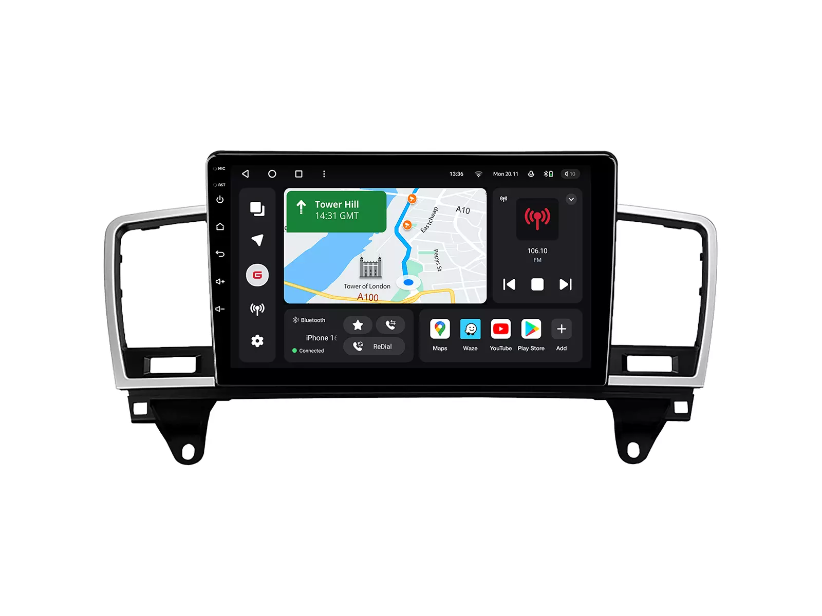 Мультимедийная автомобильная система Gazer T6009-W166 PRO MAX для Mercedes-Benz ML, (W166) 2011-2015 42301 Мультимедийная автомобильная система Gazer T6009-W166 PRO MAX для Mercedes-Benz ML, (W166) 2011-2015 42301