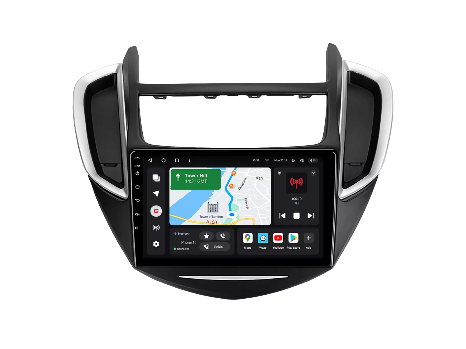 Мультимедійна автомобільна система Gazer T6009-U200 до Chevrolet Tracker 3 2013-2019 78438 Мультимедійна автомобільна система Gazer T6009-U200 до Chevrolet Tracker 3 2013-2019 78438