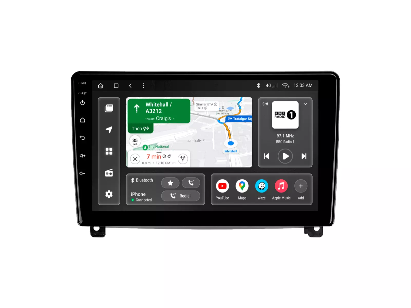 Мультимедийная автомобильная система Gazer T6009-PF3 PRO MAX для Peugeot 407 1 2004-2011 43461 Мультимедийная автомобильная система Gazer T6009-PF3 PRO MAX для Peugeot 407 1 2004-2011 43461