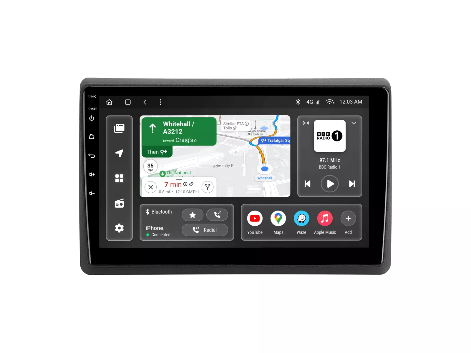 Мультимедийная автомобильная система Gazer T6510-NV400 PRO MAX для Renault Master 2010-2019 144938